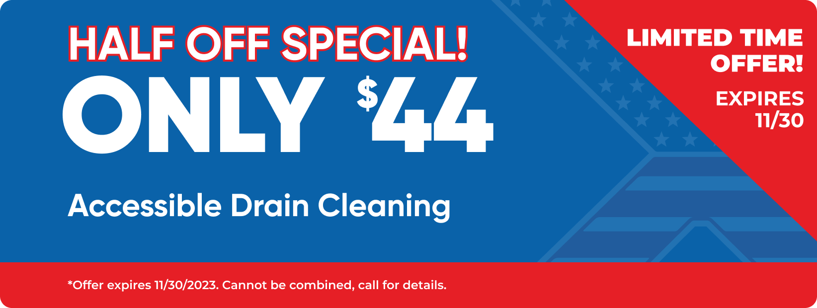 $88 Drain Cleaning Coupon