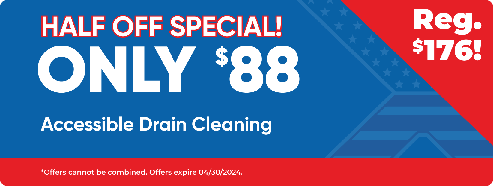 $44 Drain Cleaning Coupon