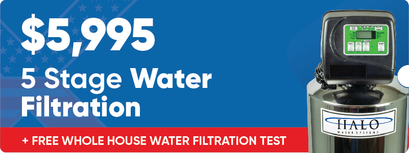 5 Stage Water Filtration Coupon