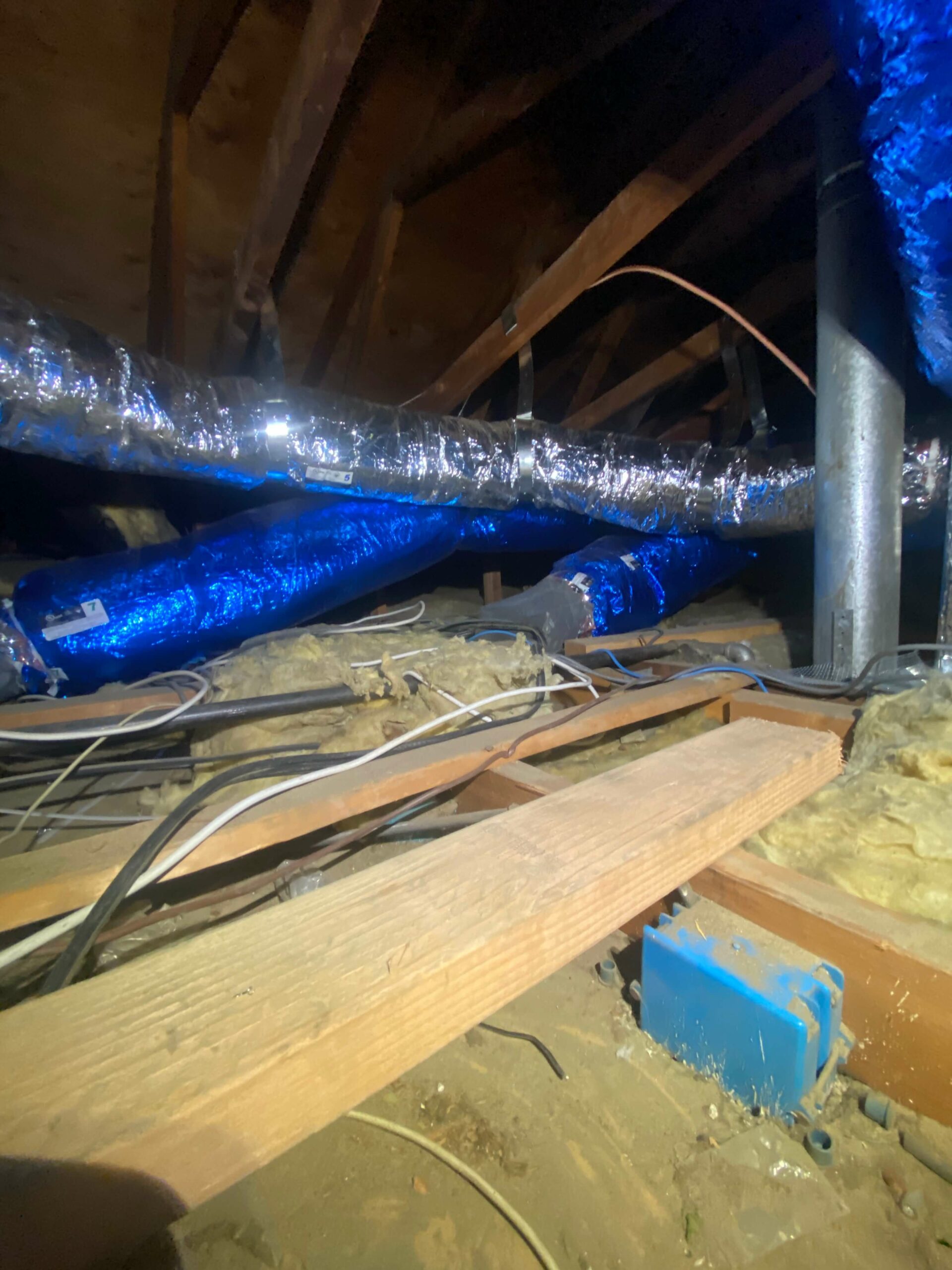 ducts in attic