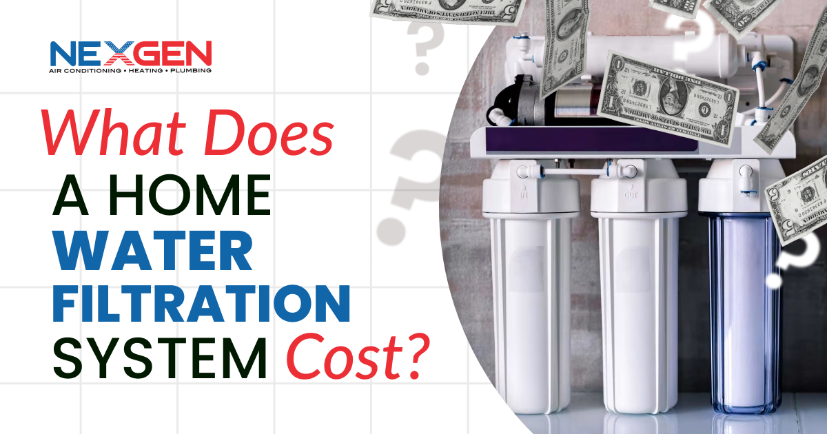 How Much Does a Home Water Filtration System Cost? (2023)