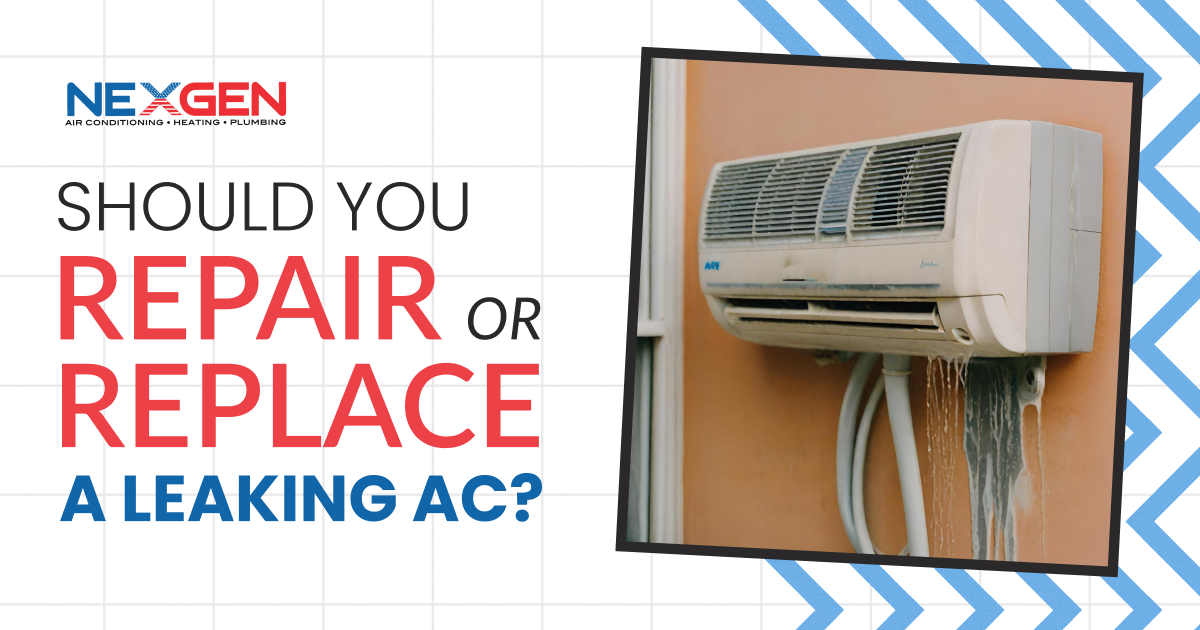 NexGen Should You Repair or Replace A Leaking AC
